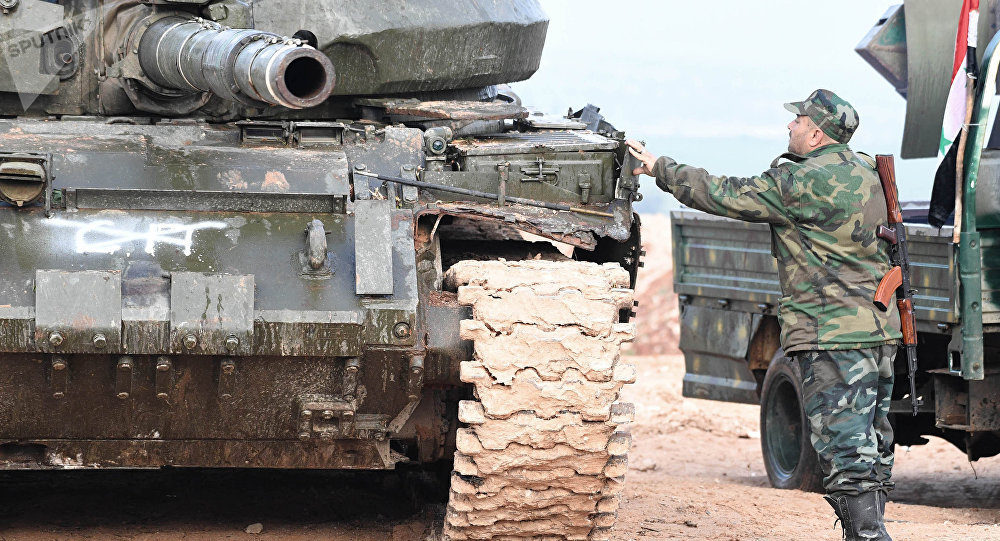 Syrian army soldier