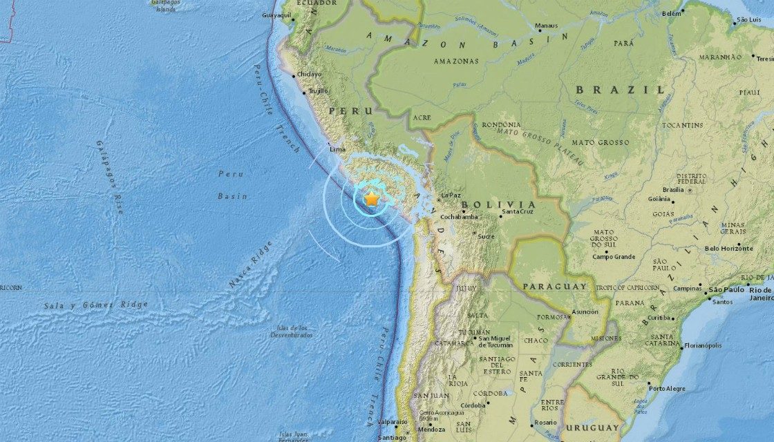 Peru earthquake