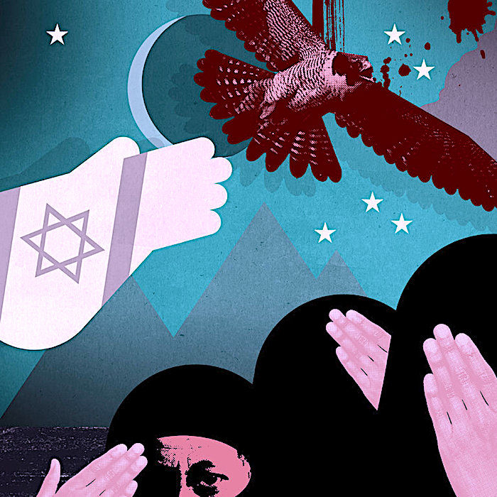 Click to enlarge hand of israel