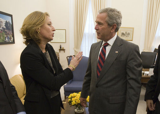 Click to enlarge livni Bush