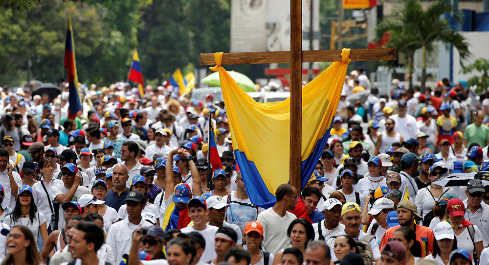 Click to enlarge caracas protest
