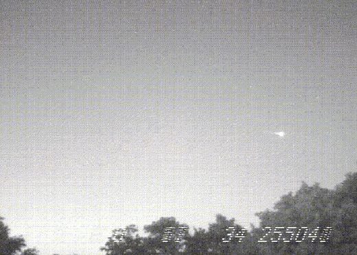 Meteor over Hawley, TX