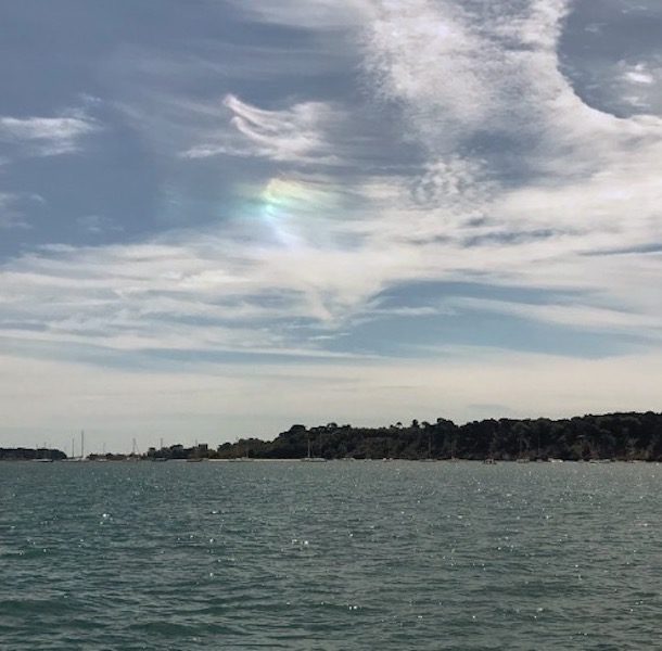 Click to enlarge Circumzenithal arc over Bournemmouth