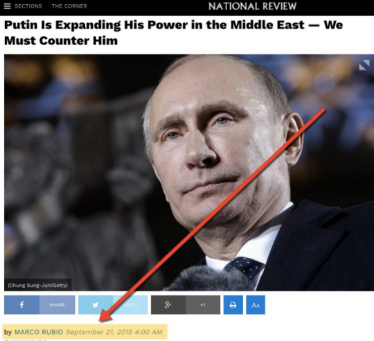 Marco Rubio Putin threat