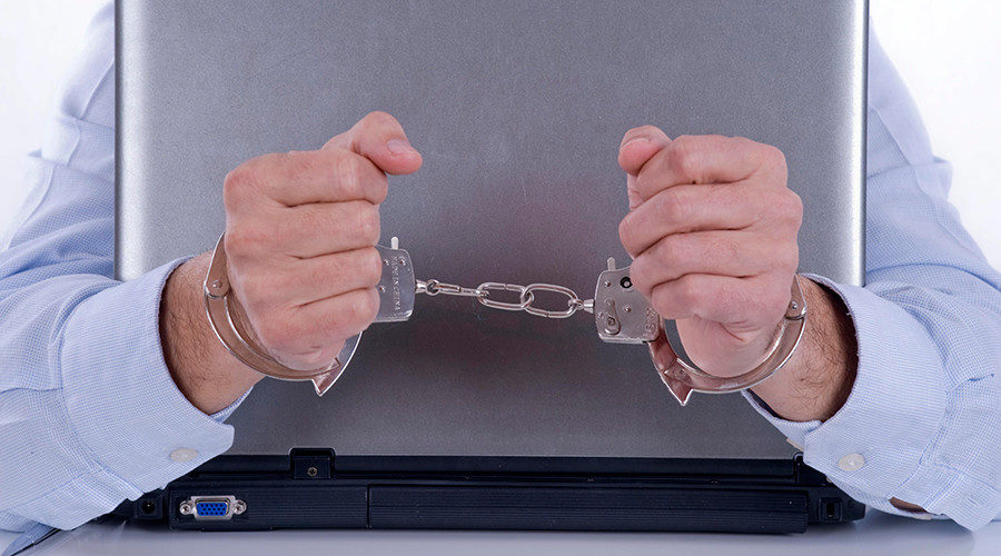Click to enlarge handcuffed man