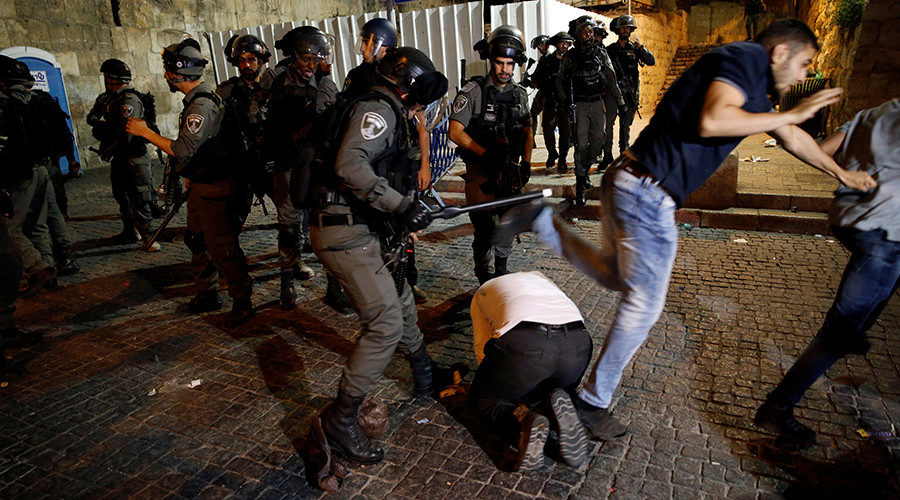 Click to enlarge Israel police violence Palestine Jerusalem