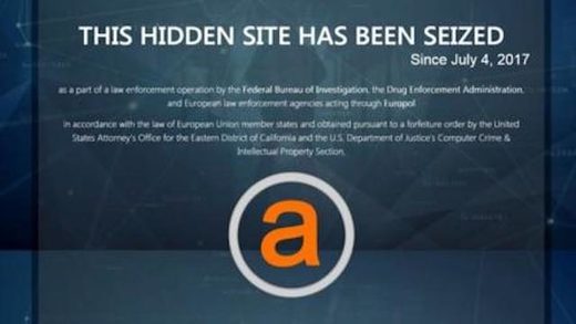 AlphaBay site seizure