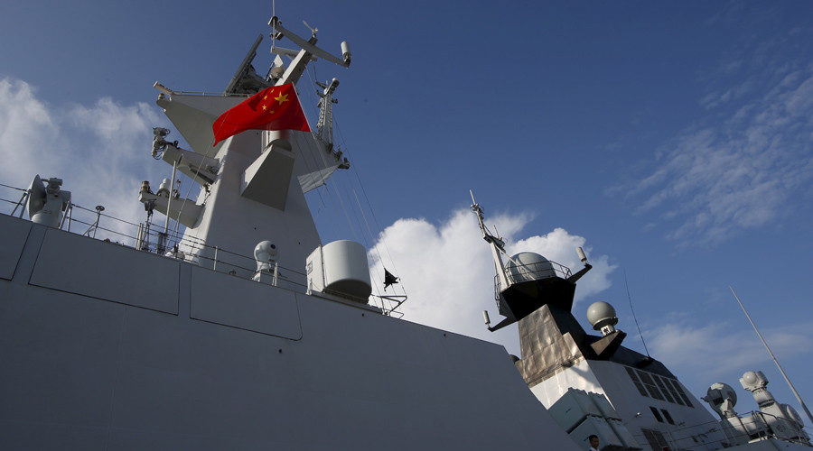 Chinese warship