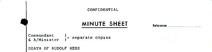Minute Sheet