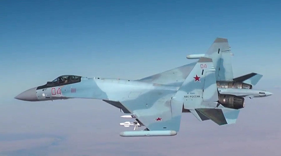 Click to enlarge Russian Sukhoi-30 aircraft