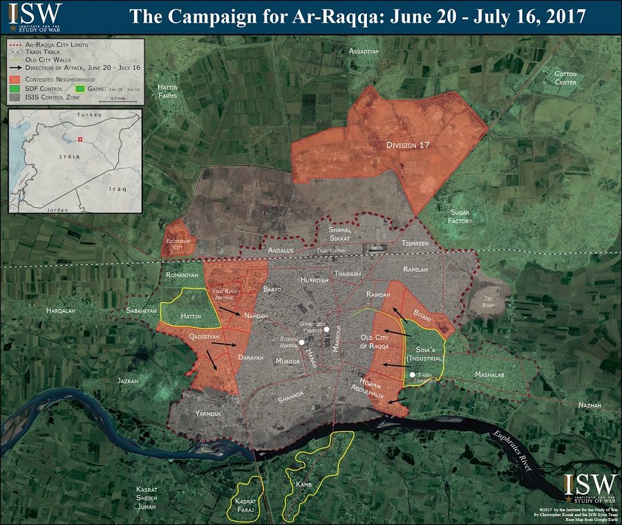 raqqa campaign