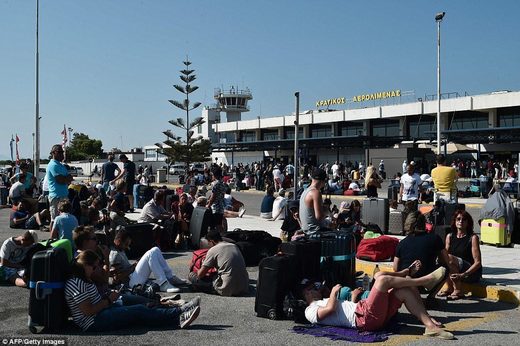 Tourists Kos