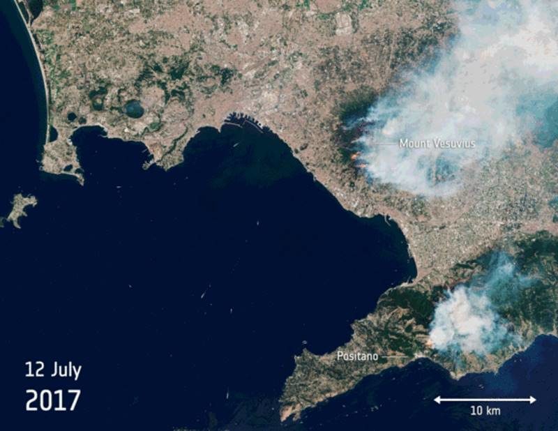 Click to enlarge vesuvius wildfires