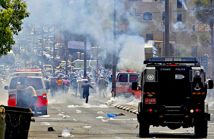 Click to enlarge Jerusalem riot