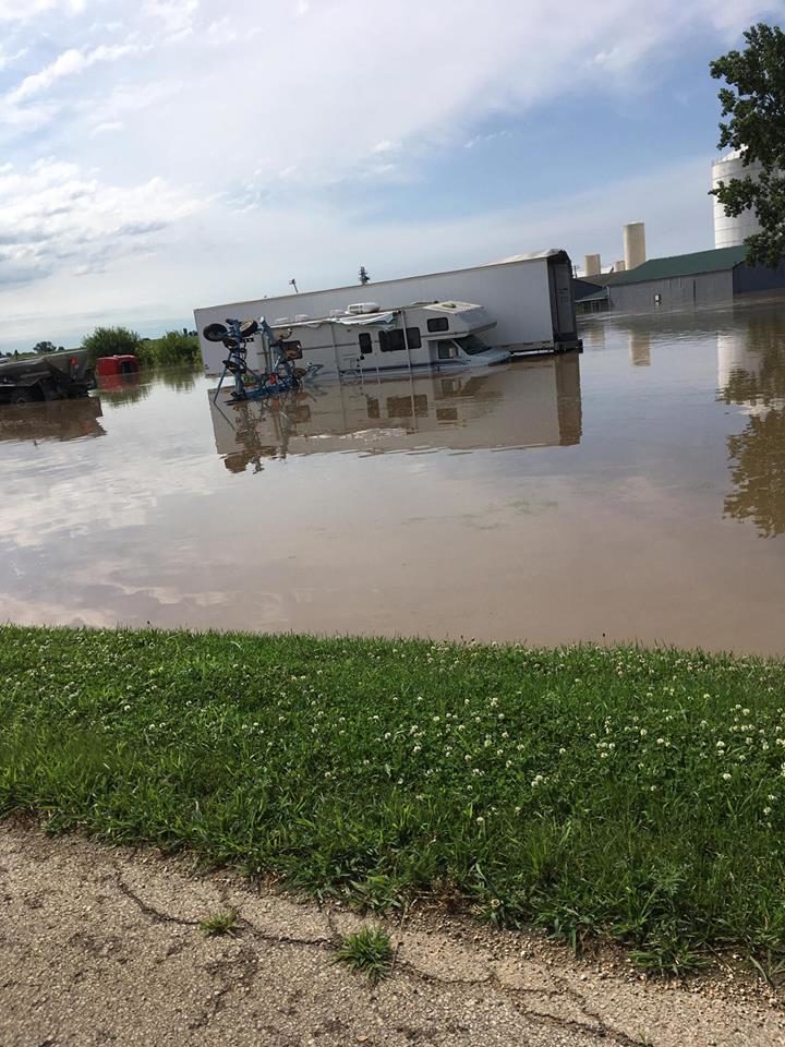 Floodwater in Pearl City