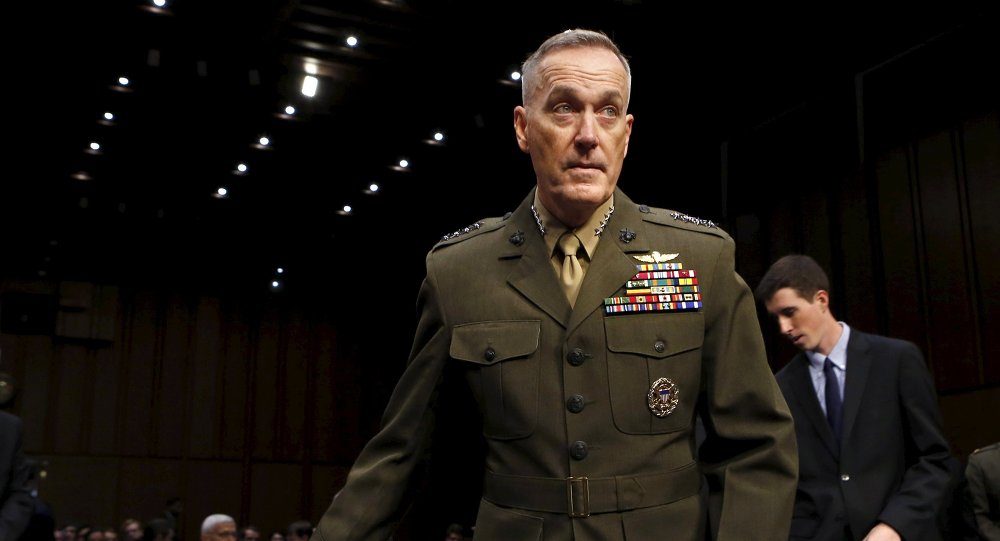 Chairman Joint Chiefs of Staff Joseph Dunford.