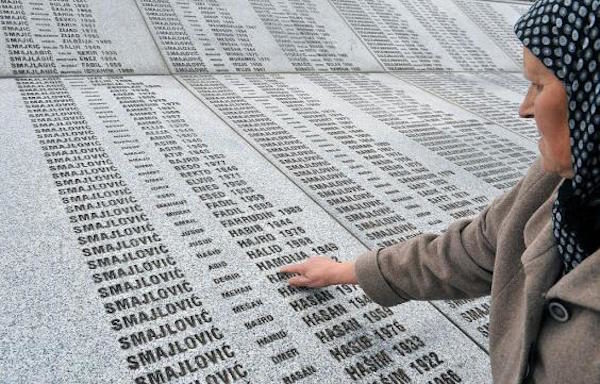 A mural to the 1995 Srebrenica massacre, Europe’s darkest chapter since WWII