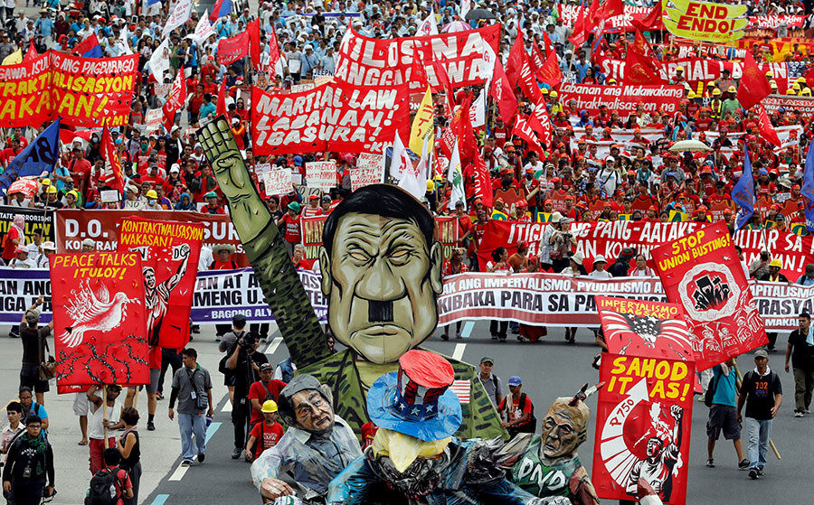 Protesters