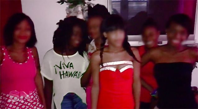 rescued child sex victims