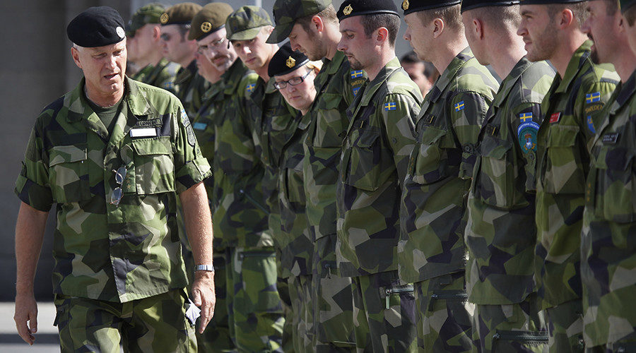 Swedish soldiers