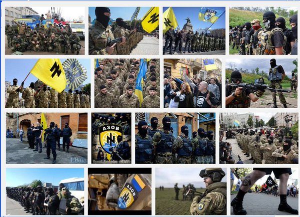 Click to enlarge Ukrainian nazi montage