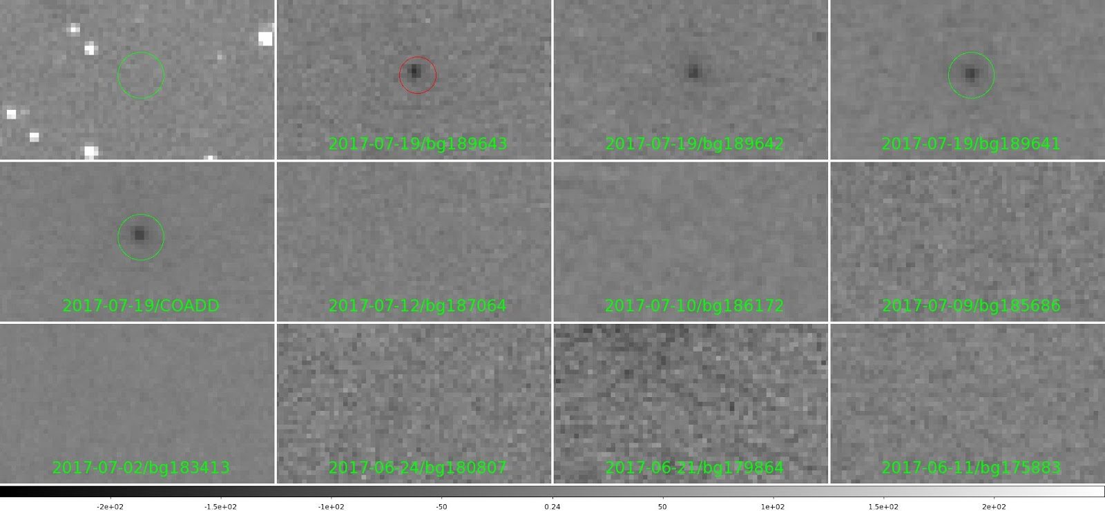 Discovery of Comet C/2017 O1