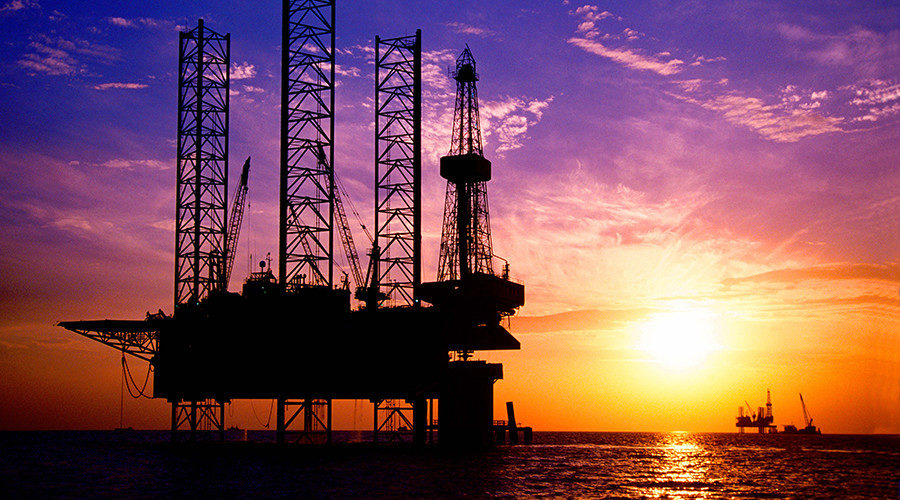 Oil rig platform