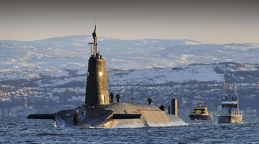 Nuclear submarine HMS Vanguard