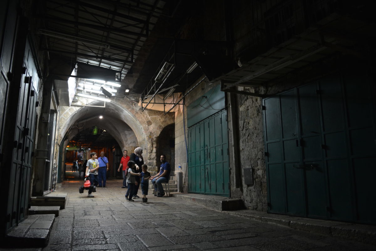 Click to enlarge Jerusalem’s Old City is starting to look like a ghost town with many stores still closed