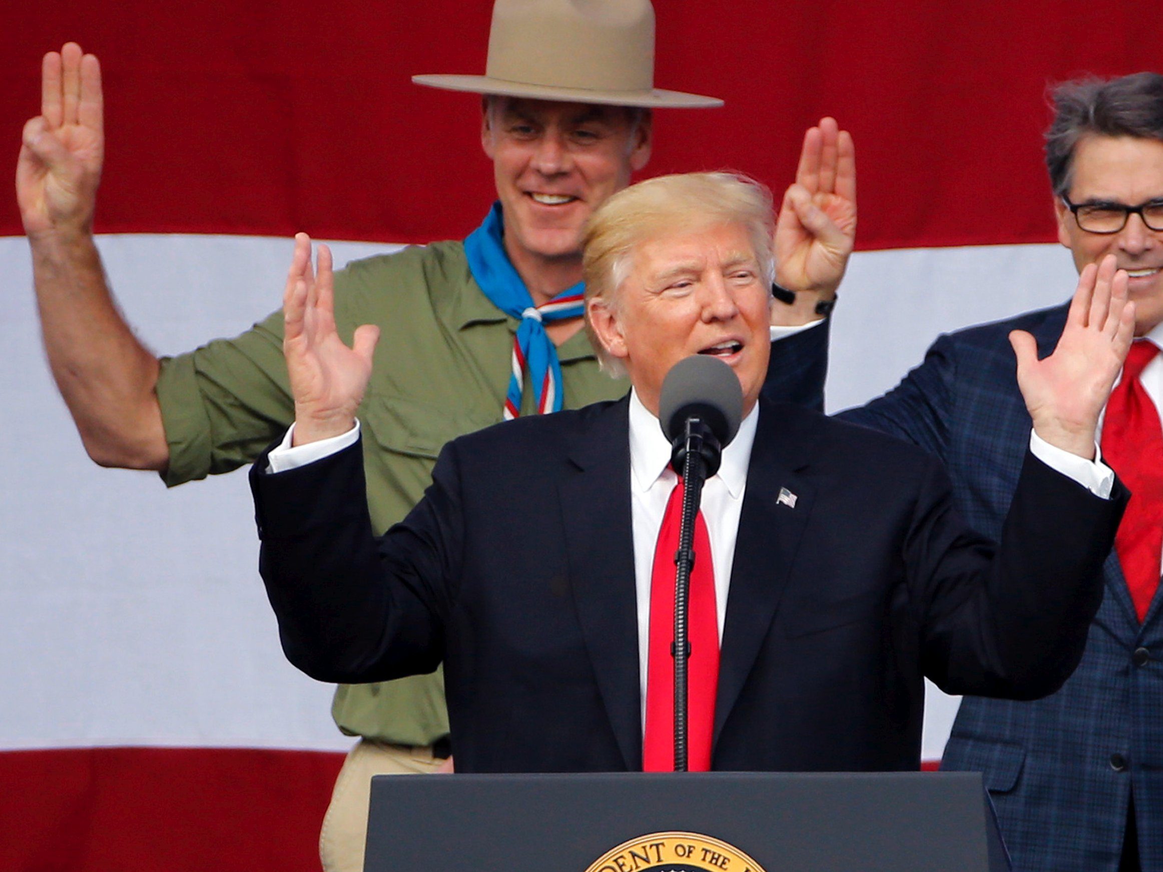 Trump National Boy Scout Jamboree