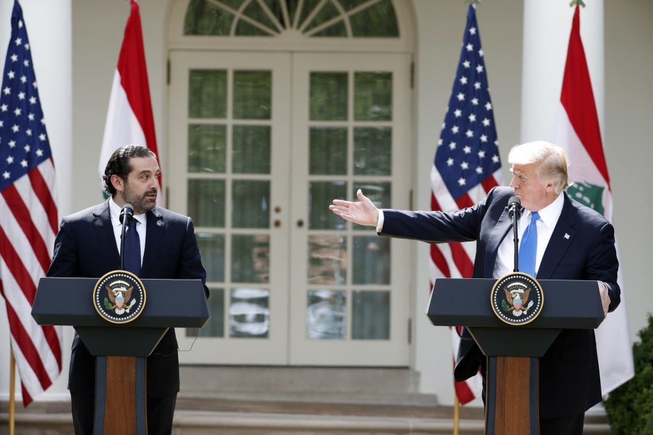 trump hariri