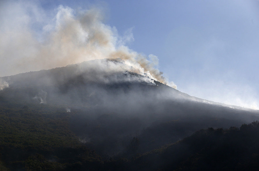 Wildfires Corsica July 2017