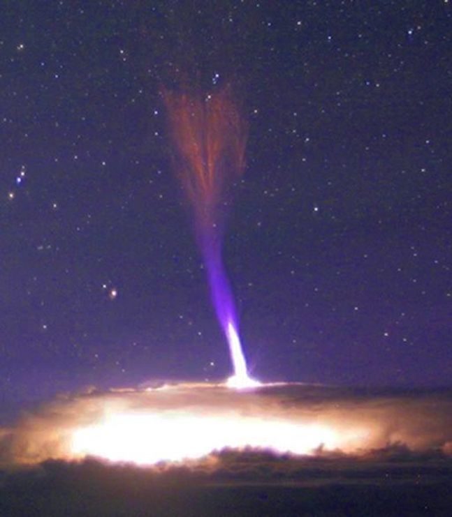 Gigantic jets over Hawaii