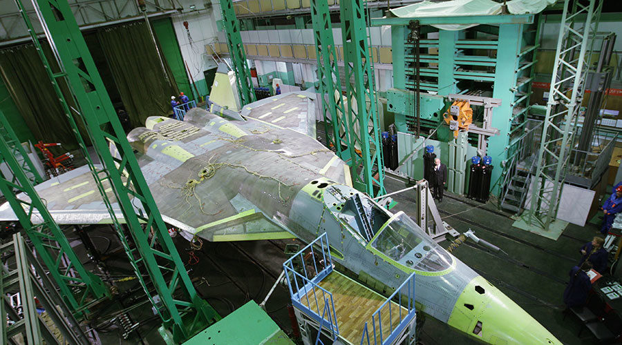 Click to enlarge PAK FA T-50 5th Generation Sukhoi jet fighter