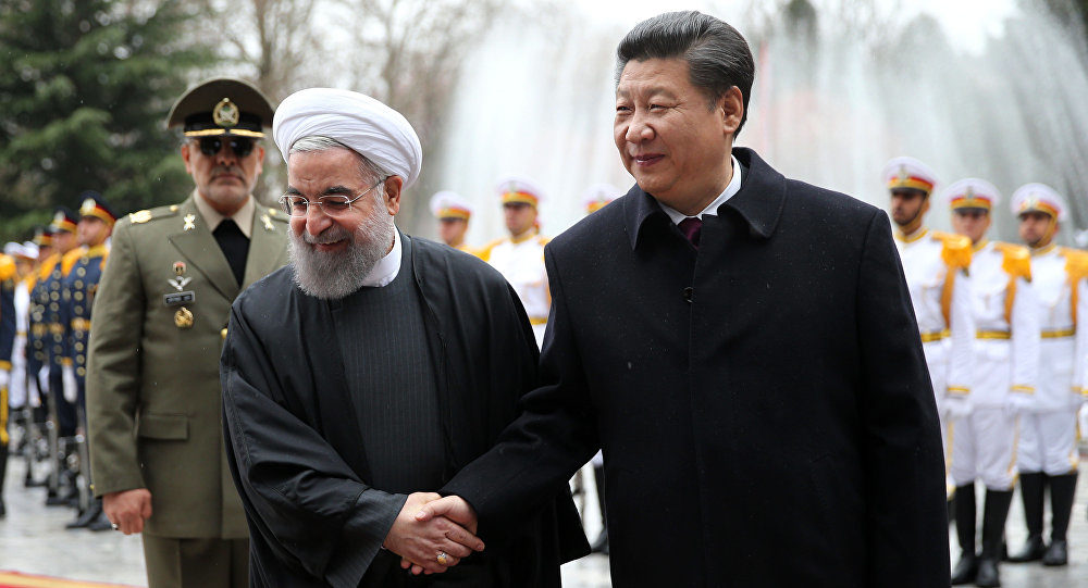 Iran China Xi Jinping Hassan Rouhani