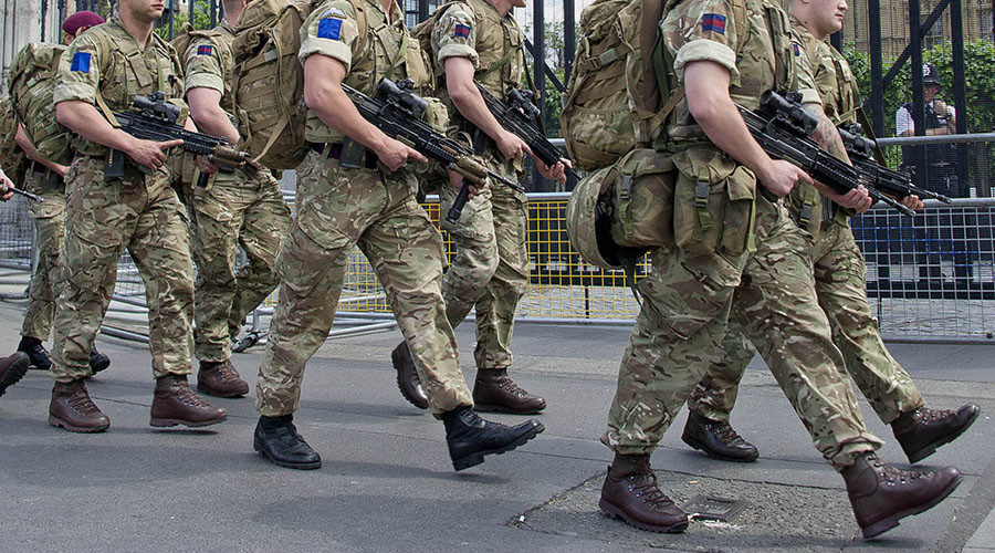 Click to enlarge UK troops