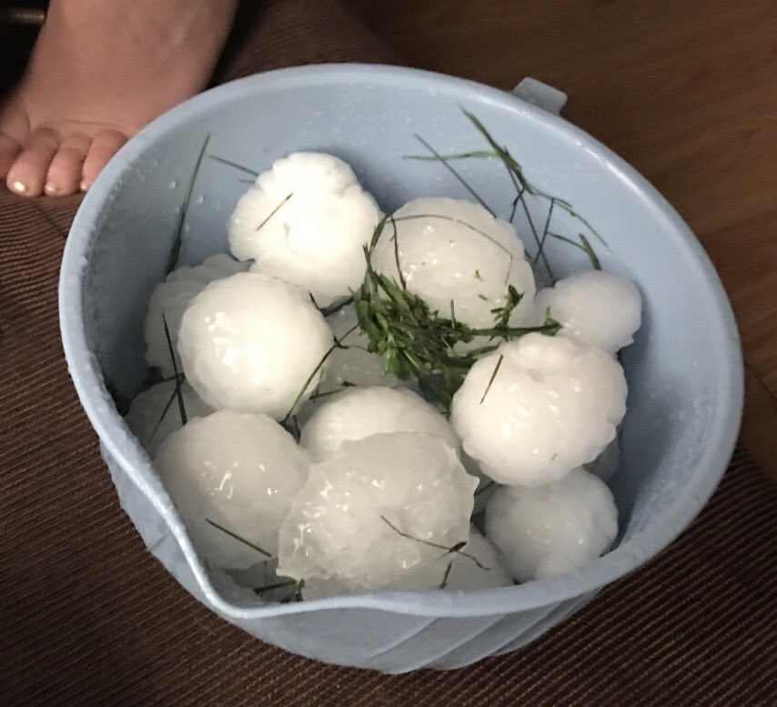 hailstones