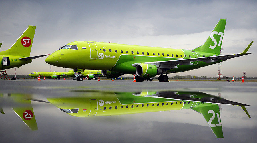 Click to enlarge Russian S7 Airlines