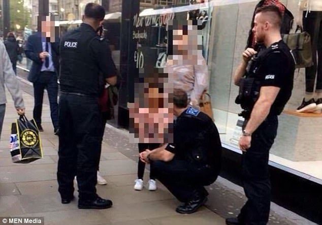 Manchester UK Primark kidnapping
