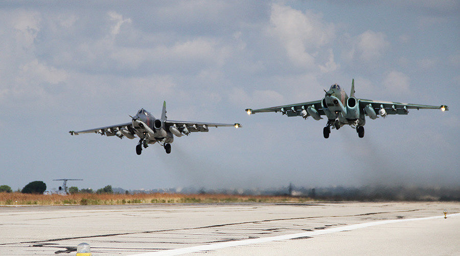 Russian Su-25 attack aircraft