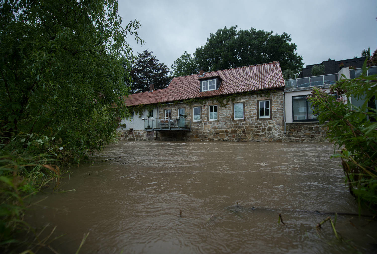 Floods in Hildesheim, Germany