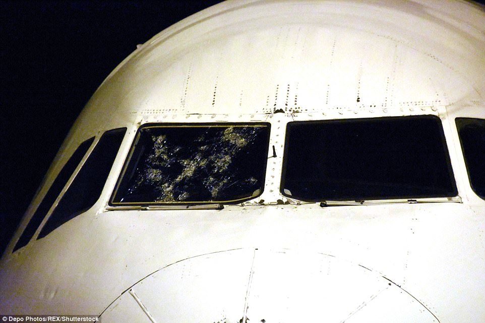 Click to enlarge The jet was one of 16 to be rerouted from their planned destination of Ataturk airport in Istanbul