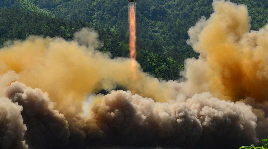 North Korea missile test