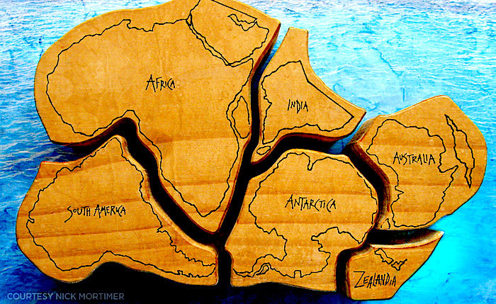 puzzle pieces super continent