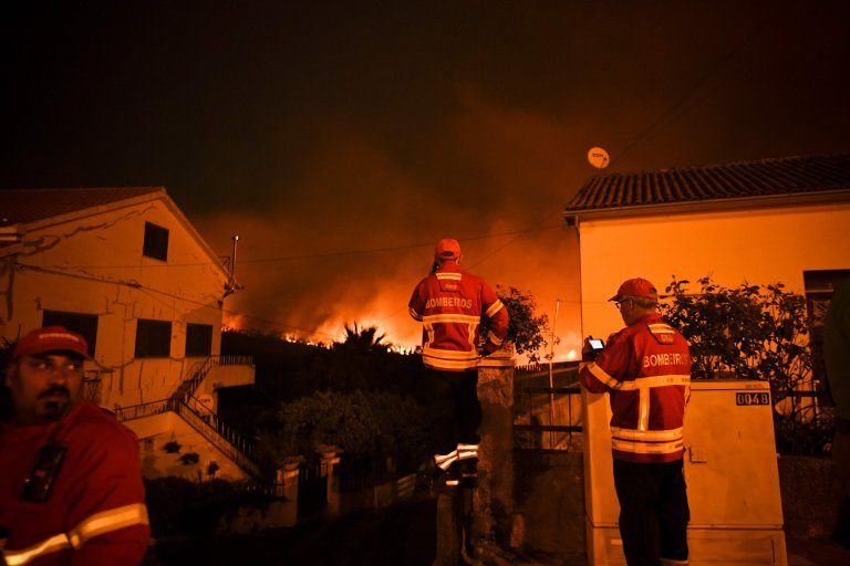 Click to enlarge Portugal wildfires
