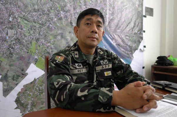 Click to enlarge General Rey head of Joint-Task-Force Ranao philippines