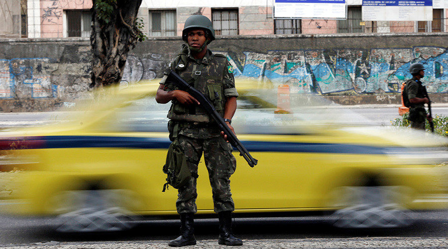 Brazilian Army Force soldier