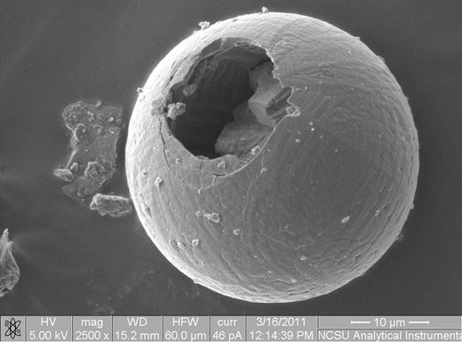 Magnetic microspherule