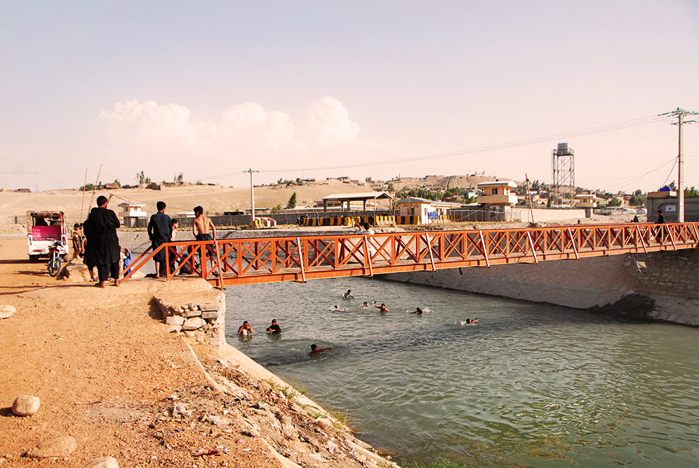 water canal in Jalalabad