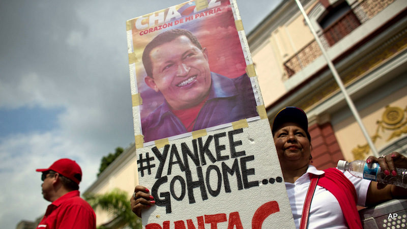 Caracas anti-imperialist rally